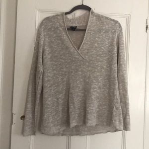 Whiteish/gray blouse